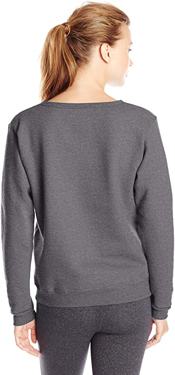 Hanes Women's V-Notch Pullover Fleece Sweatshirt - Simply Daph
