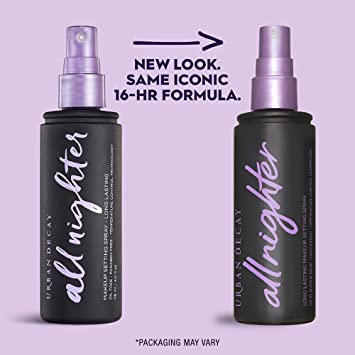 chauffør Bange for at dø Bølle Urban Decay All Nighter Long-Lasting Makeup Setting Spray - Award-Winning  Makeup Finishing Spray - Lasts Up To 16 Hours - Oil-Free, Natural Finish -  Non-Drying Formula for All Skin Types - 4.0